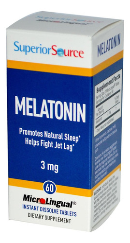 Melatonina Superior Source 3mg, 60 Comprimidos - Imagem 2