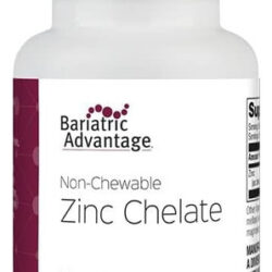 Quelato De Zinco Não Mastigável Bariatric Advantage Compri