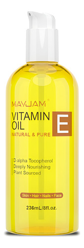 Óleo De Vitamina E Mayjam 50.000 Ui Orgânico Para Pele 240 M
