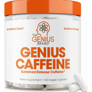 Comprimidos Genius De 100 Mg De Cafeína Microencaps De Libe