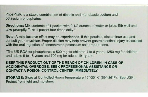 Suplemento Dietético Cypress Pharmaceutical Phos-nak - Imagem 3