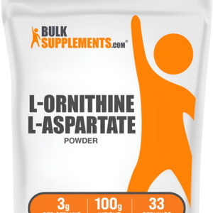 Bulksupplements L-ornitina L-aspartato Em Pó 100g