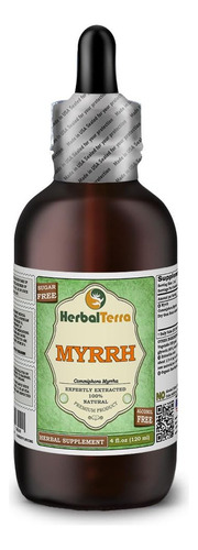 Herbal Terra Llc Glicerita De Mirra Orgânica Sem Álcool