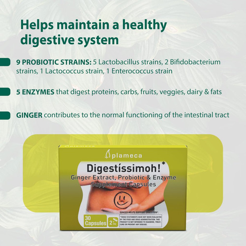 Plameca Healthy Digestion: Alívio E Suporte Para Inchaço - Imagem 8