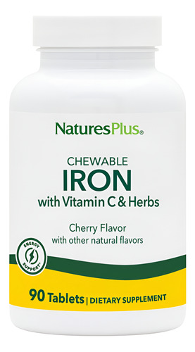 Ferro Mastigável Naturesplus Naturesplus - 27 Mg, 90