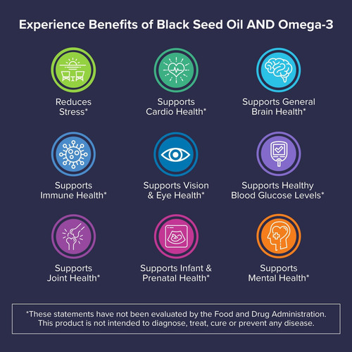 Óleo De Semente Preta Omegaquin + Óleo De Peixe Vivo Mega - Imagem 6
