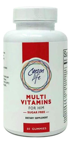 Carson Life Multivitamin Gummies De Julian Gil 60 Gomas -