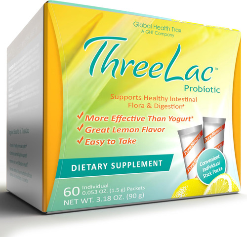 Ght - Mistura De Bebida Probiótica De Limão Threelac Para Sa - Imagem 7