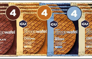 Gu Energy Stroopwafel Variety Pack Sports Waffle, Cafeína In