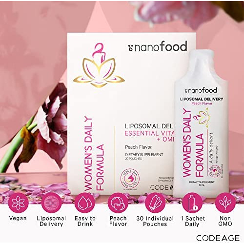 Fórmula De Bolsa Líquida De Vitaminas Diárias Para Mulheres - Imagem 4