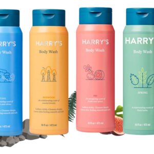 Sabonete Líquido Masculino Harry&quots 532 Ml (pacote Com 4) Com