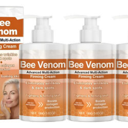 Creme Facial Antienvelhecimento Com Veneno De Abelha Miqicos