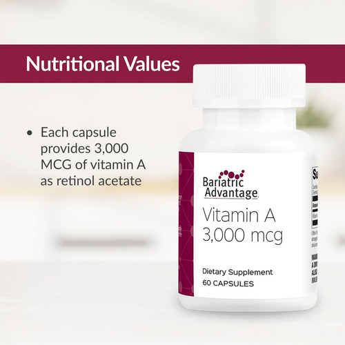 Vitamina A Bariátrica Advantage 3.000 - Imagem 2