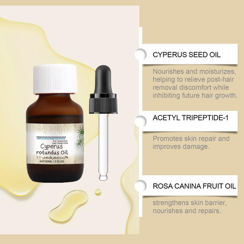 2 Unidades De Óleo De Cyperus Rotundus Óleo Natural De Cype - Imagem 3