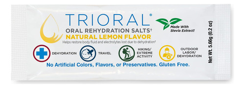 Sais De Reidratação Oral De Limão Natural Trioral - Fórmula - Imagem 14
