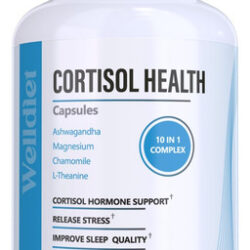 Suplementos De Cortisol 10 Em 1 Welldiet Com Magnésio E Muit