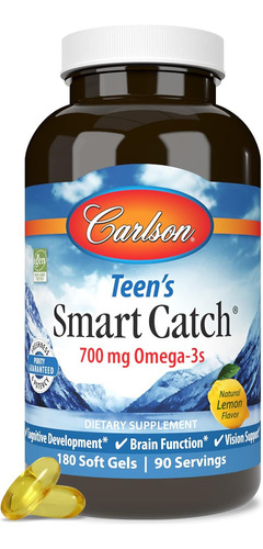Carlson - Teens Smart Catch, 700 Mg De Ômega-3, Desenvolvime - Imagem 13