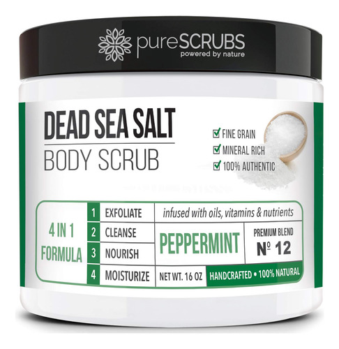 Esfoliante Corporal Purescrubs Premium Sea Salt Peppermint