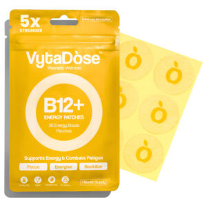 Adesivos Energéticos Vytadose B12+ Com Vitaminas B Cafeína