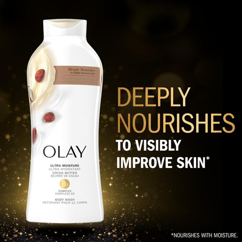 Sabonete Líquido Olay Ultra Moisture Com Manteiga De Cacau 4 - Imagem 2