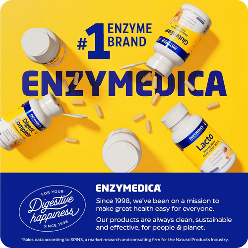 Suplemento Enzymedica Digest Complete Digestive 30 Cápsulas - Imagem 9