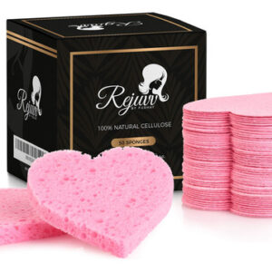 Esponjas Faciais Fushay Rejuvv Natural Celulose (pacote Com