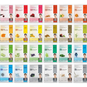 Dermal 24 Combo Pack Uma Máscara Facial Coreana Com Essência