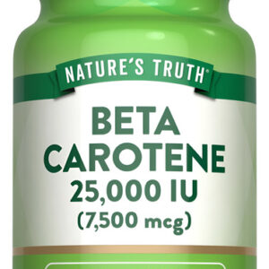 Nature&quots Truth Beta Caroteno 25000 Ui - 100 Cápsulas