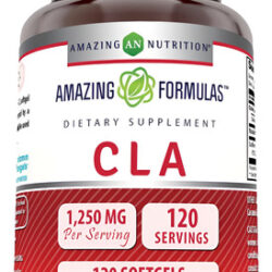 Suplemento De Ácido Linoleico Amazing Nutrition Cla 1250 Mg