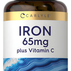 Suplemento De Ferro Carlyle 65 Mg Com Vitamina C | 180 | 300