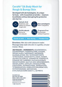 Sabonete Líquido Corporal Cerave Com Ácido Salicílico 10 Oz