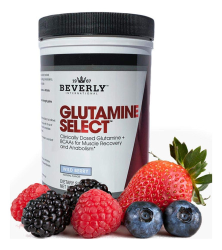 Suplemento De Glutamina Beverly International Select 60 Porç - Imagem 2
