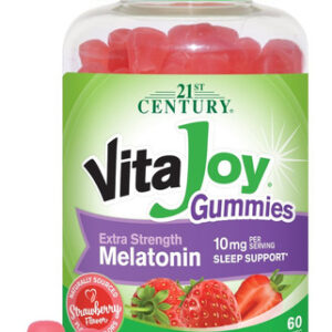 Gomas De Melatonina Extra Forte Vitajoy 21st Century 10
