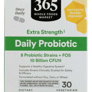 Suplemento De Probiótico Whole Foods Market 10 Bilhões De Cf