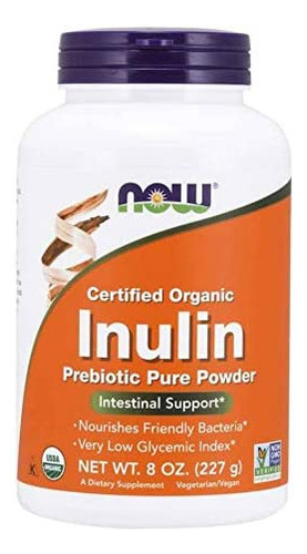Now Inulin Prebiotic Fos, 8 Onças (pacote Com 2) - Imagem 7