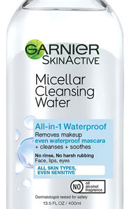 Água Micelar Garnier Para Maquiagem De Longa Duração