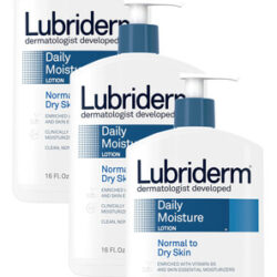 Loção Lubriderm Daily Moisture Hydrating 480 Ml (pacote De 3