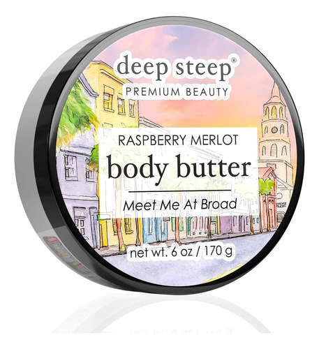 Manteiga Corporal Deep Steep Raspberry Merlot 180ml