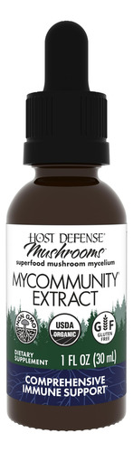 Suplemento Host Defense Mycommunity Extract 30 Ml