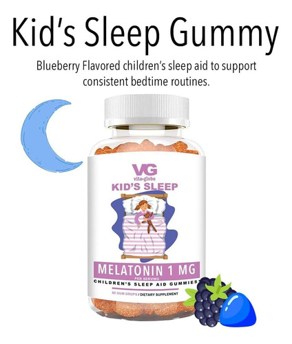 Sono Vitaglobe Kid 1mg Gummy - Suplemento De Ajuda Vegana E - Imagem 14