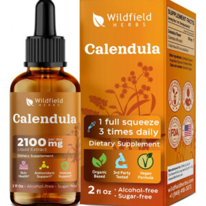 Extrato De Calêndula Wildfield Herbs 2 Oz, Suplemento