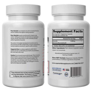 Superior Labs &quot Pure Natural Graviola Nongmo &quot 1.200 Mg 120