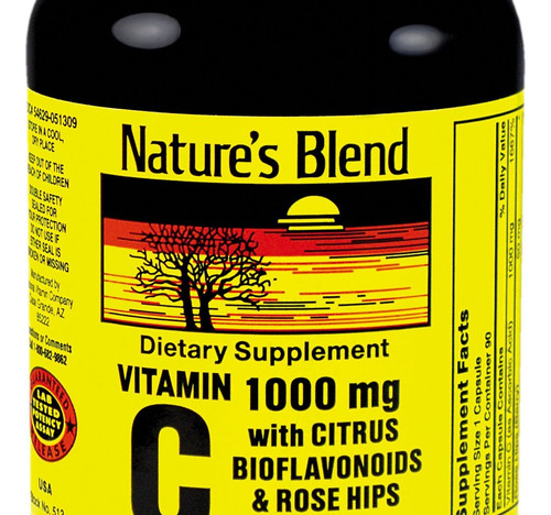 Nature"s Blend Nat B Vit C 1000mg 90 Nature"s Blend