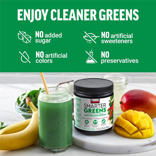 Fator De Força Smarter Greens Daily Wellness Powder 3-pack P - Imagem 6