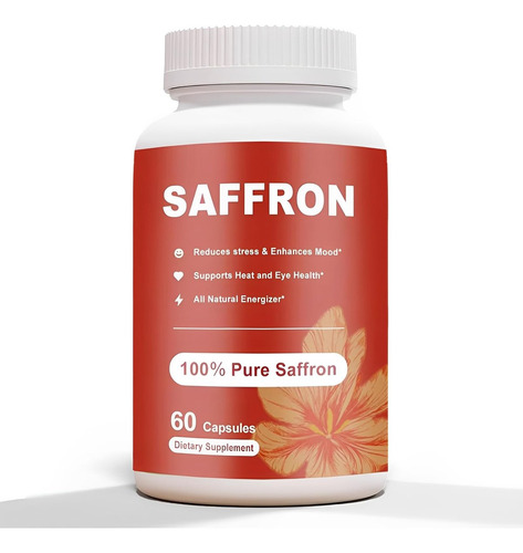 Suplemento De Açafrão Tafuty - 60 Cápsulas (885 Mg)