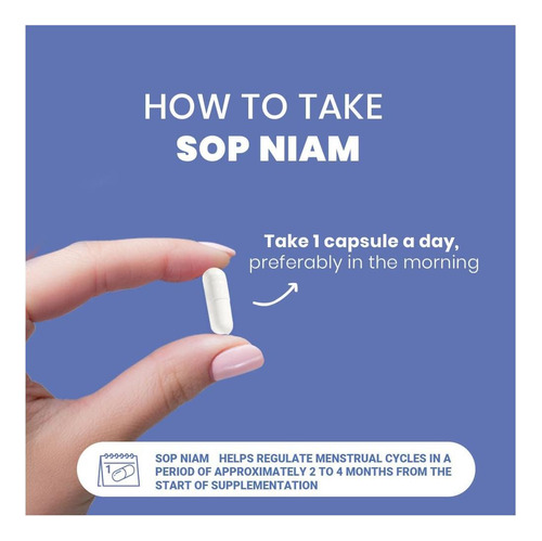 Pcos Sop Niam - Suplemento Alimentar Com D-chiro Inositol, V - Imagem 11