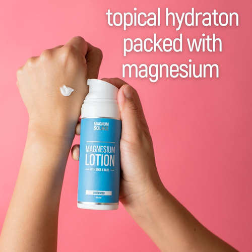 Loção Concentrada De Magnésio Magnum Solace Com Aloe E - Imagem 8