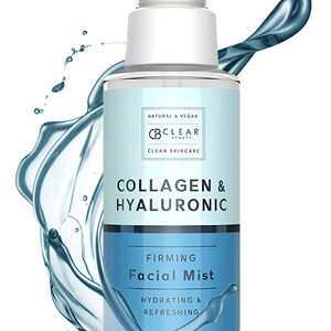 Névoa Facial Clear Beauty Com Ácido Hialurônico E Colágeno M