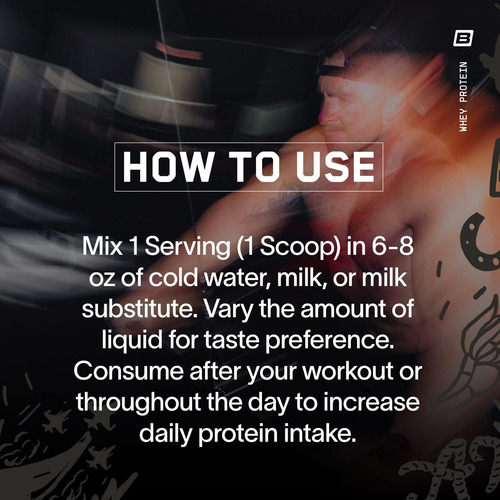 Bare Performance Nutrition, Mistura De Proteína De Soro De L - Imagem 4