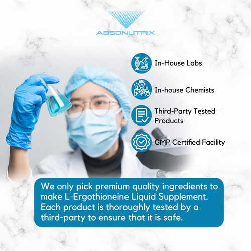 Suplemento De Líquido De Absonutrix L-erergotioneina 590 Mg, - Imagem 8